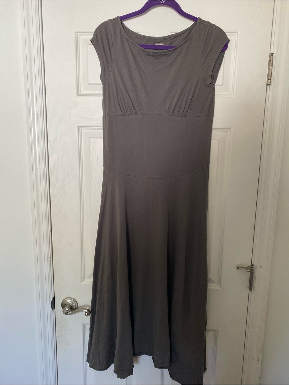 Free People Free-Est Women's Gray Cap-Sleeve Maxi Dress